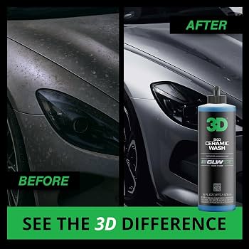 3D Car Care GLW Series SiO₂ Ceramic Wash 16 oz (473 ml)