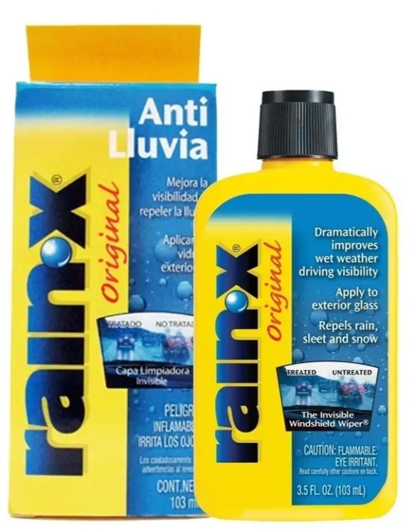 Rain-X Tratamiento Antilluvia Repelente Agua Cristales 103ml