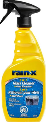 Rain-X Atomizador 2 en 1 Limpiador de Cristales + Repelente de Lluvia 680 ml