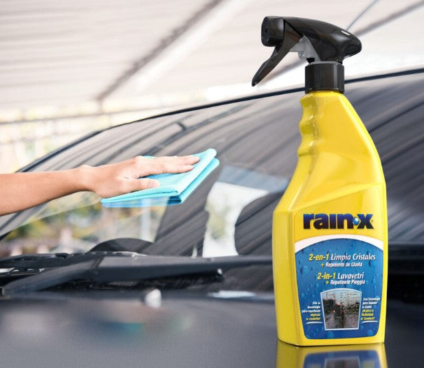 Rain-X Atomizador 2 en 1 Limpiador de Cristales + Repelente de Lluvia 680 ml