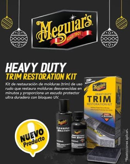 Meguiar's Heavy Duty Trim Restoration Kit