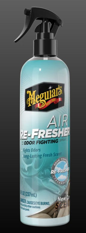 Meguiar's New Car Scent Air Re-Fresher Odor Fighting Spray 8 oz (237 ml)