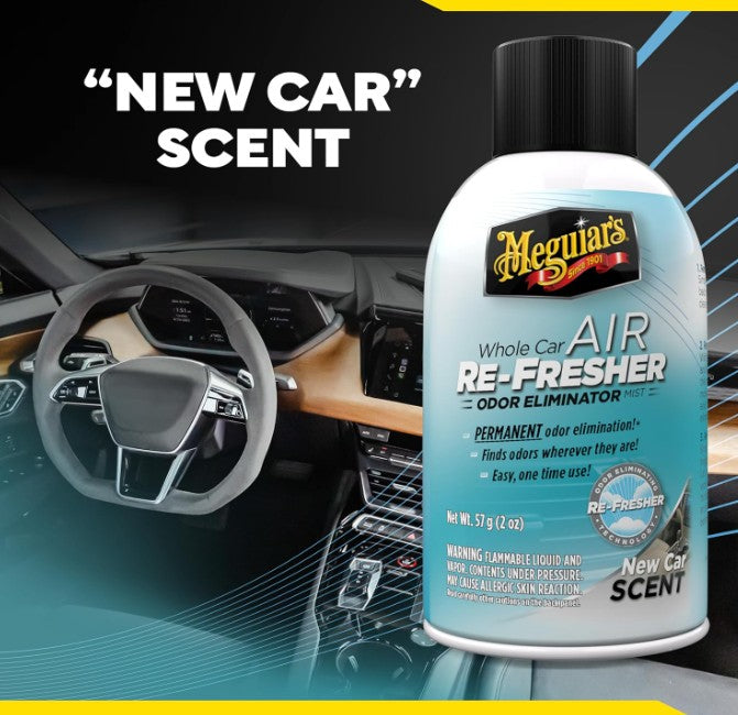 Meguiar's Whole Car Air Re-Fresher New Car Scent 2 oz (57 g)