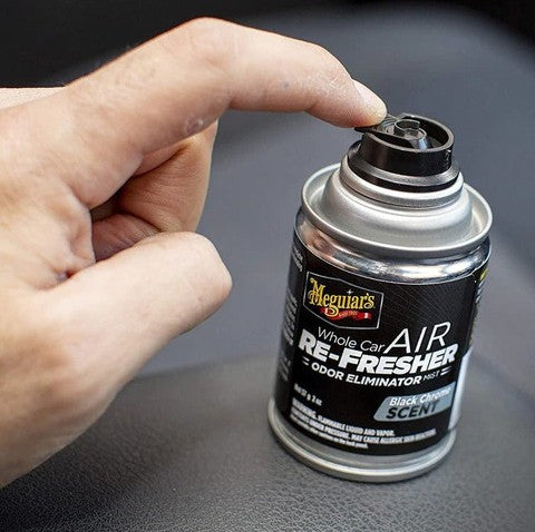 Meguiar's Whole Car Air Re-Fresher Black Chrome 2 oz (57 g)