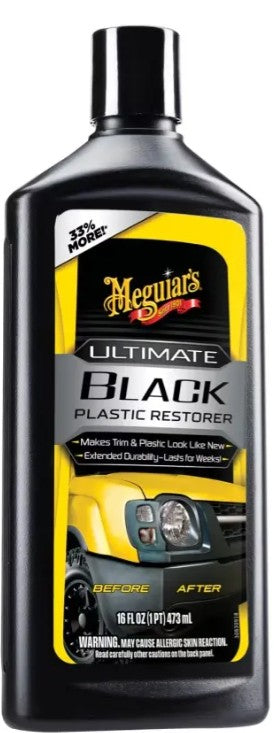 Meguiar's Ultimate Black Plastic Restorer 12 oz (355 ml)