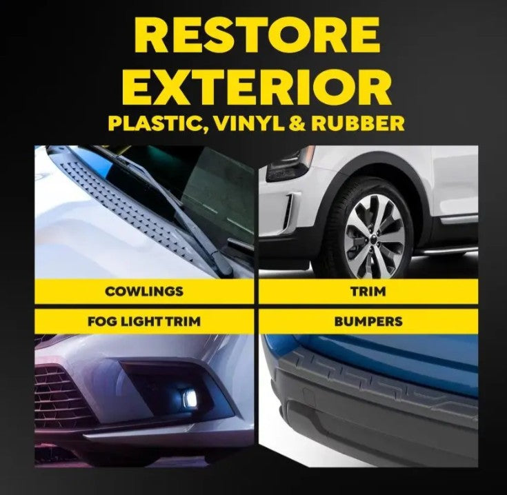 Meguiar's Ultimate Black Plastic Restorer 12 oz (355 ml)