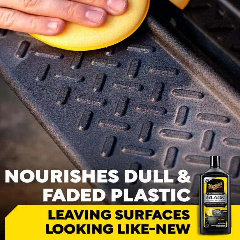 Meguiar's Ultimate Black Plastic Restorer 12 oz (355 ml)