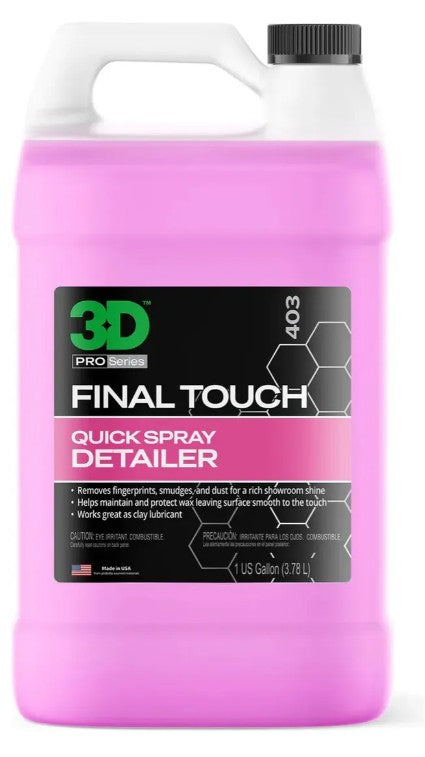 3D Car Care Final Touch 1 Galón (3.78 L)