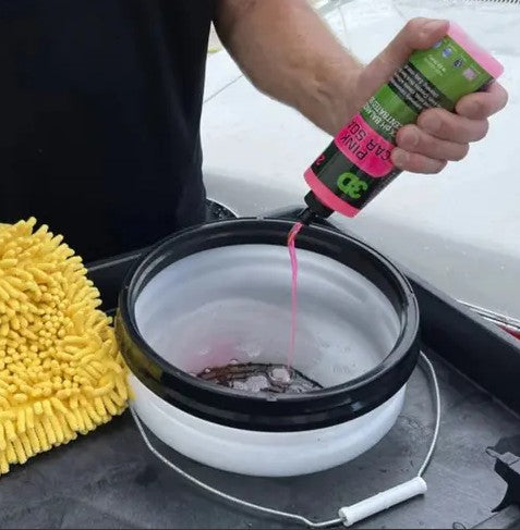 3D Car Care Pink Car Soap 16 oz (473 ml)
