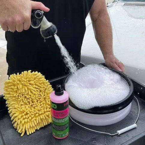 3D Car Care Pink Car Soap 1 Galón (3.78 L)