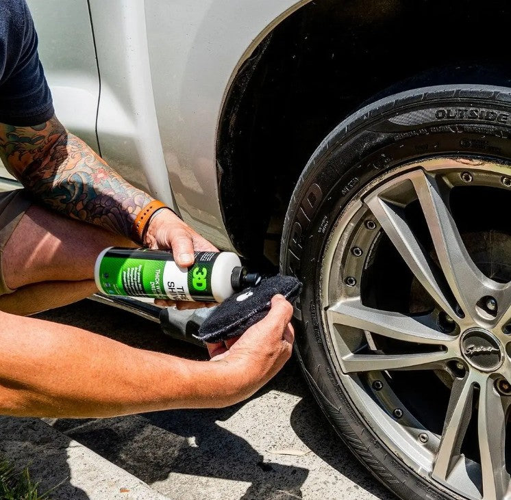 3D Car Care Tire Shine – Protector para Llantas, Vinilo y Hules 16oz (473ml)