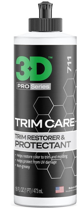3D Car Care Trim Care Protectant 16 oz (473 ml)