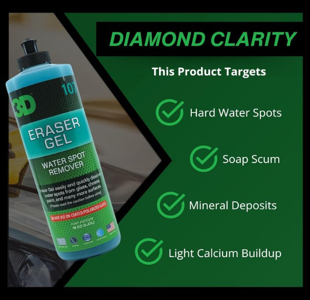 3D Car Care Eraser Gel 16 oz (473 ml)