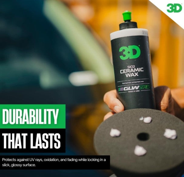 3D Car Care GLW SiO₂ Ceramic Wax 16 oz (473 ml)