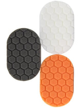 Chemical Guys Hex-Logic Hand Polishing Applicator Pads Kit (3 Pack) – 3 x 6 x 1