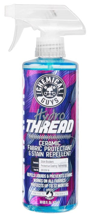 Chemical Guys HydroThread Ceramic Fabric Protectant & Stain Repellent 16 oz (473 ml)