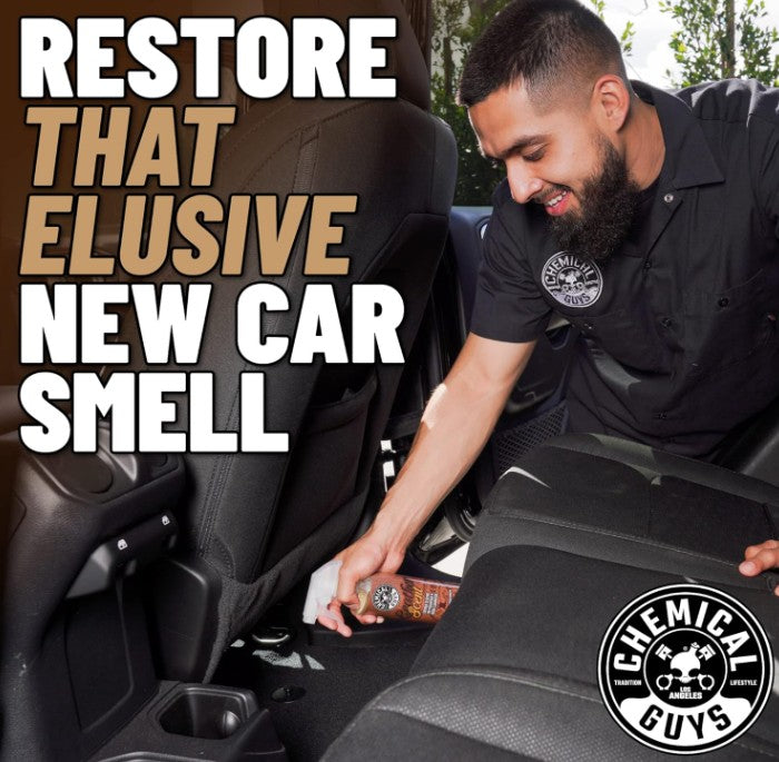 Chemical Guys Leather Scent Premium Air Freshener & Odor Eliminator 4 oz (118 ml)
