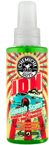 Chemical Guys JDM Squash Premium Air Freshener & Odor Eliminator 4 oz (118 ml)
