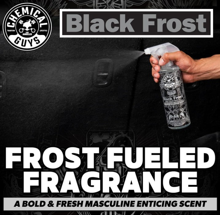 Chemical Guys Black Frost Premium Air Freshener & Odor Eliminator 4 oz (118 ml)