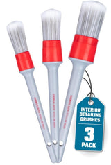 Chemical Guys All In The Details Interior Detailing Brushes