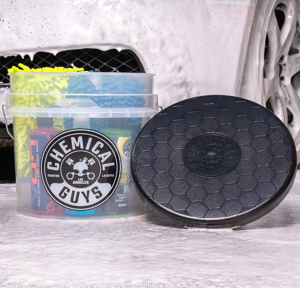 Chemical Guys Bucket Lid Black – Tapa Asiento para Cubeta Negra