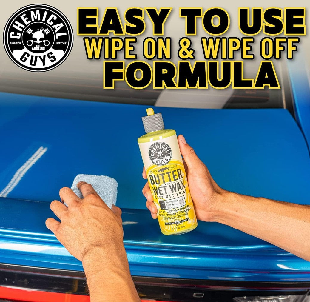 Chemical Guys Butter Wet Wax – Deep Wet Shine Carnauba Wax 16 oz (473 ml)