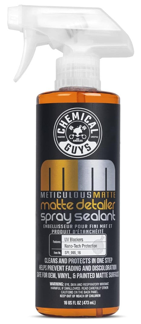 Chemical Guys Meticulous Matte Detailer & Spray Sealant 16 oz (473 ml)