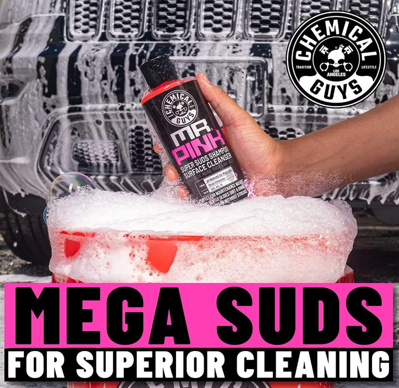 Chemical Guys Mr. Pink Super Suds Car Wash Shampoo 16 oz (473 ml)