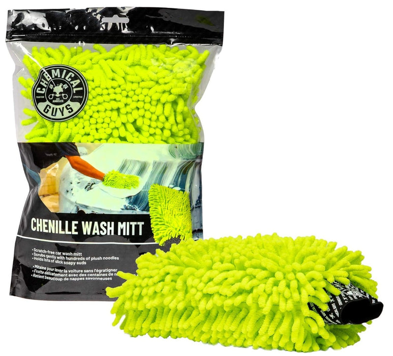 Chemical Guys Chenille Premium Scratch-Free Microfiber Wash Mitt
