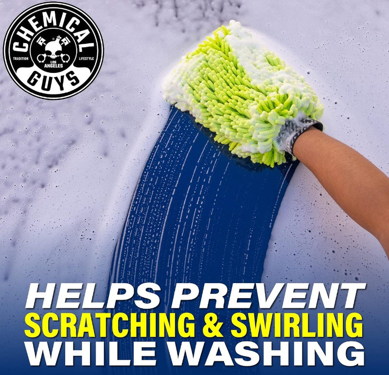 Chemical Guys Chenille Premium Scratch-Free Microfiber Wash Mitt