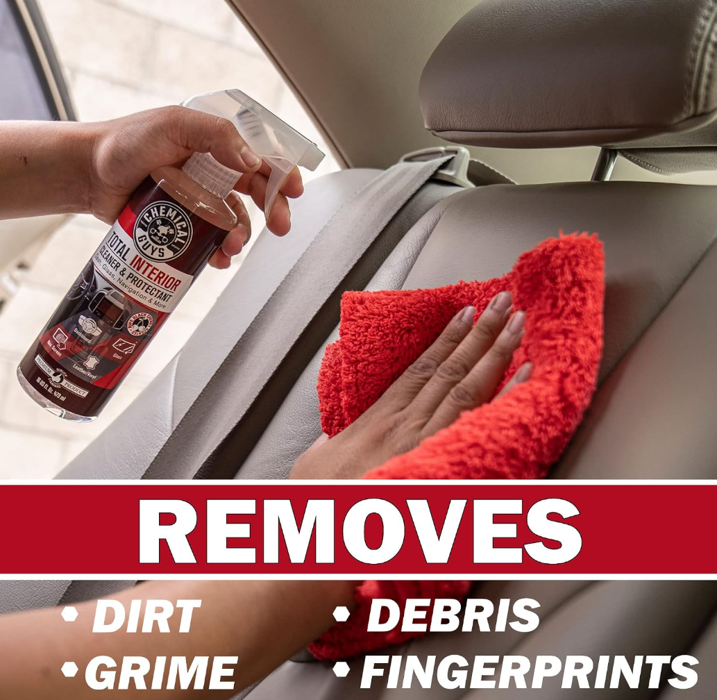 Chemical Guys Total Interior Cleaner & Protectant Riple Black Cherry Scented 16 oz (473 ml)