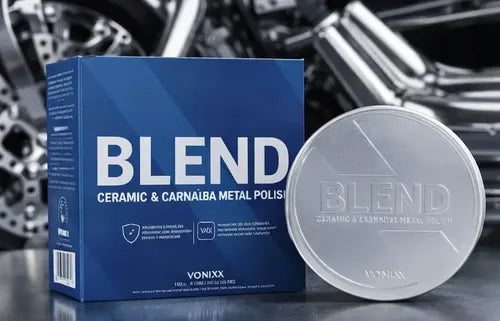 VONIXX BLEND CERAMIC & CARNAÚBA METAL POLISH 150G
