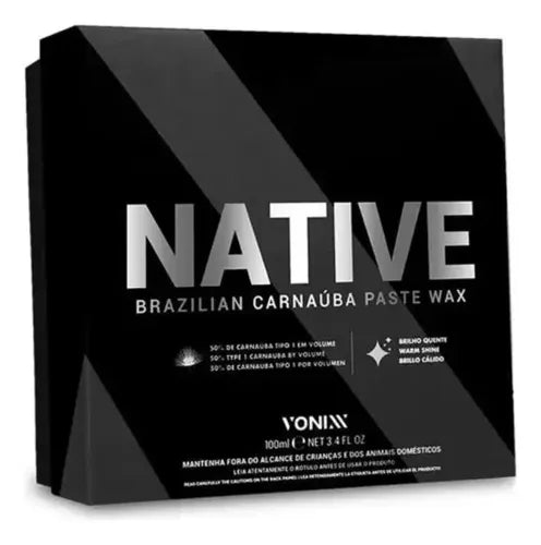 VONIXX NATIVE BRAZILIAN CARNAÚBA PASTE WAX 100ml
