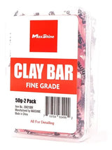 Maxshine Clay Bar Fina Roja 2 piezas de 50 g